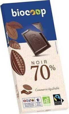 Chocolat noir 70%