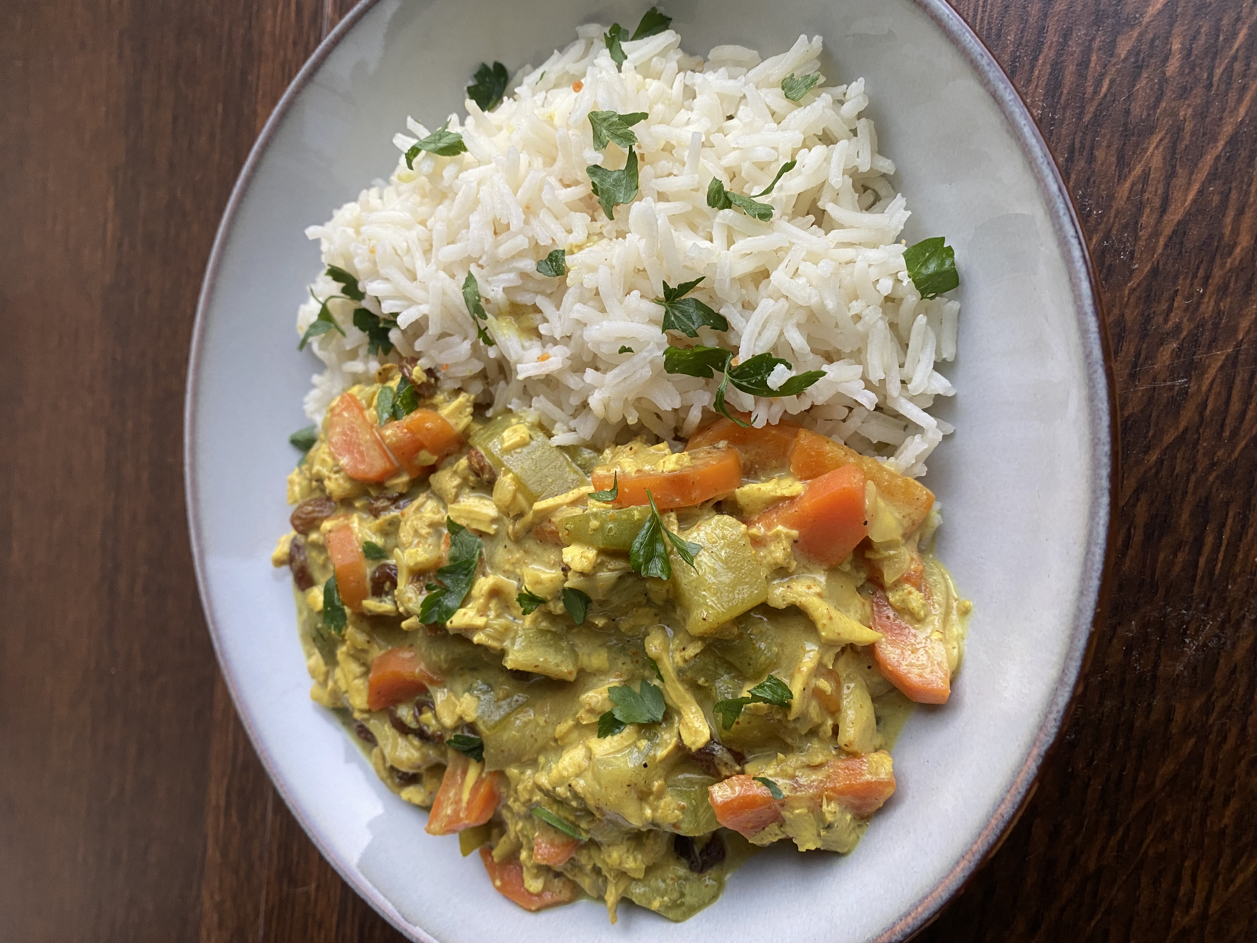 CURRY DE LÉGUMES REVISITÉ