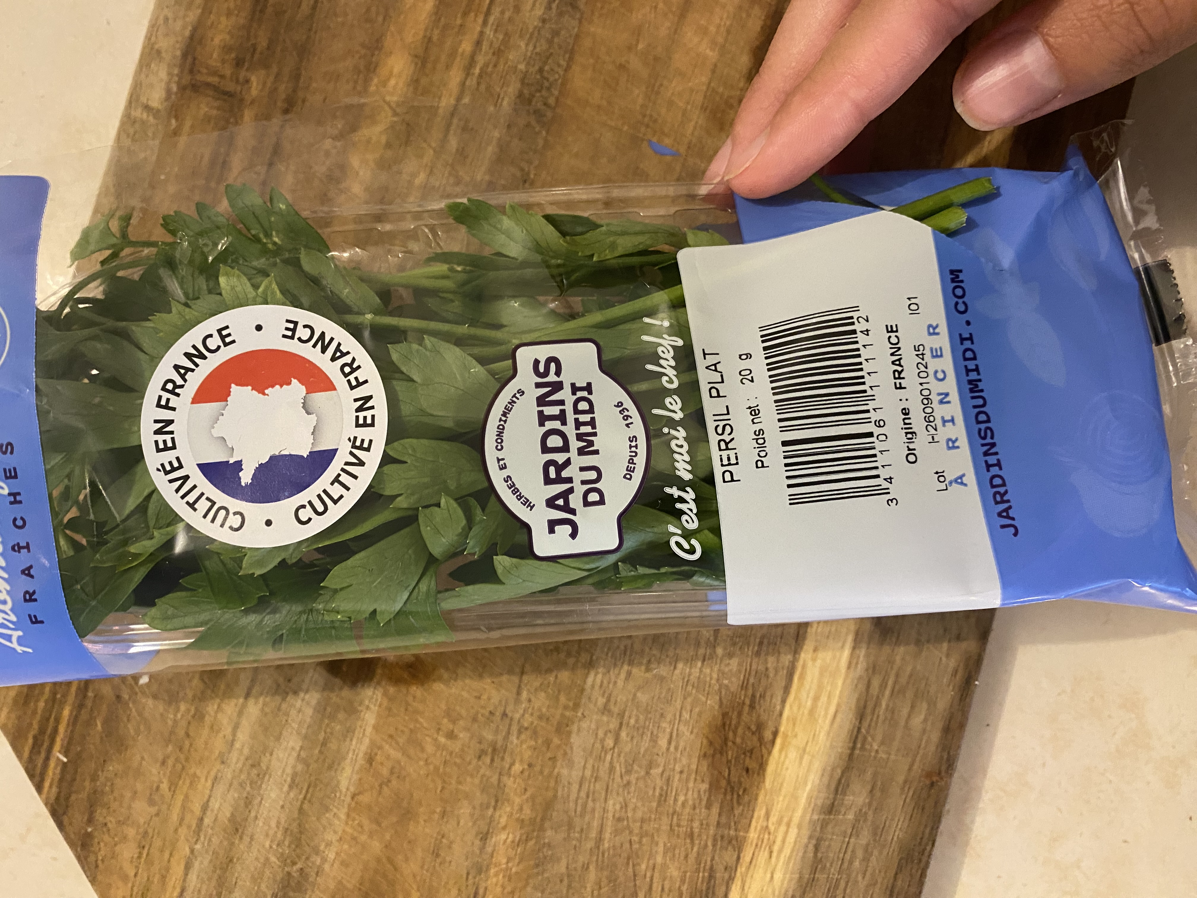 Persil frais
